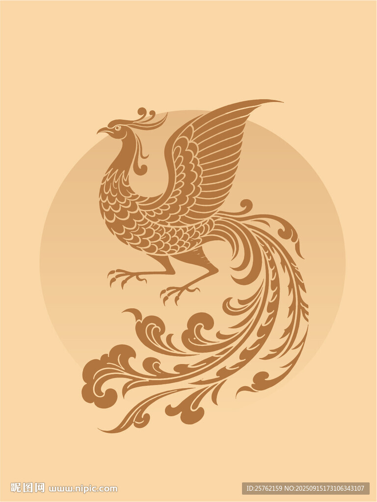 鳳凰插畫