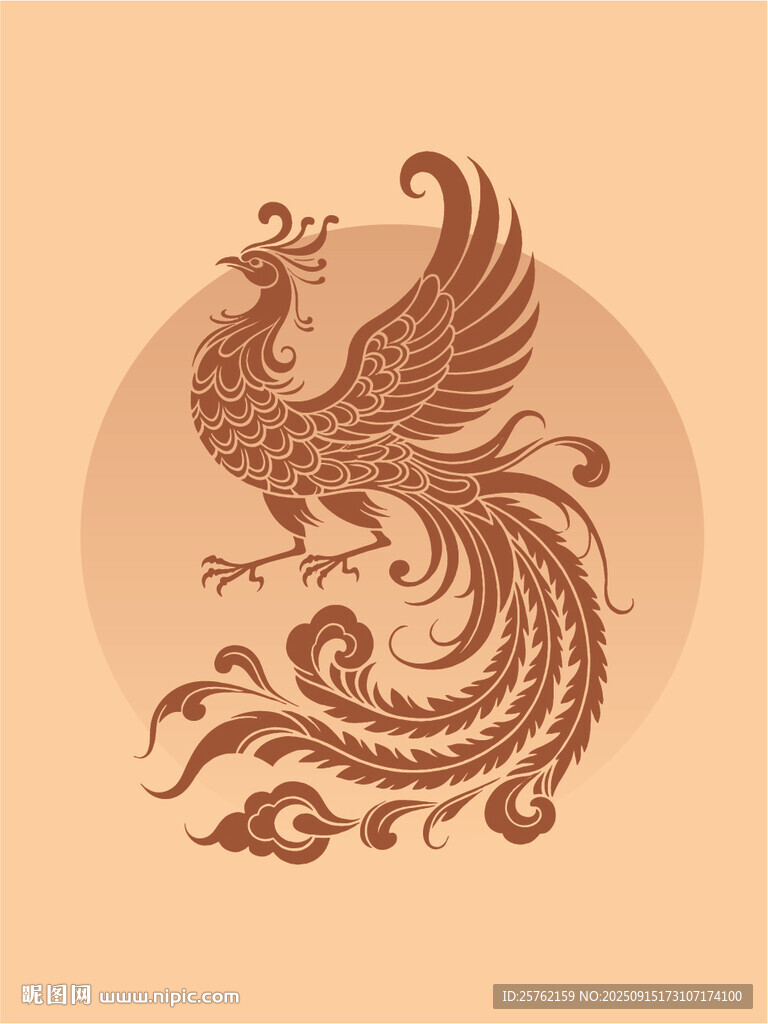 手繪鳳凰