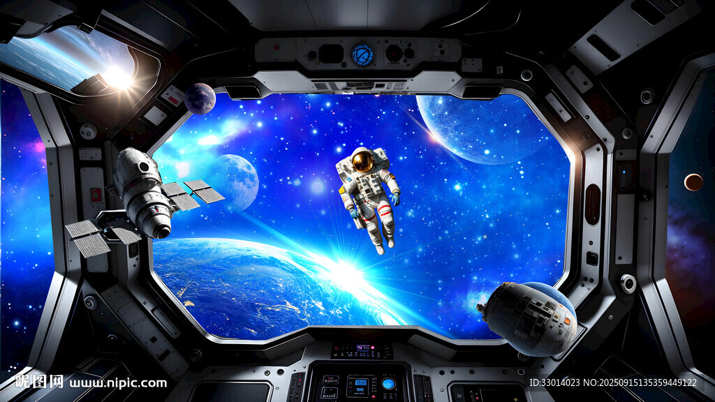 賽博朋克科幻星空