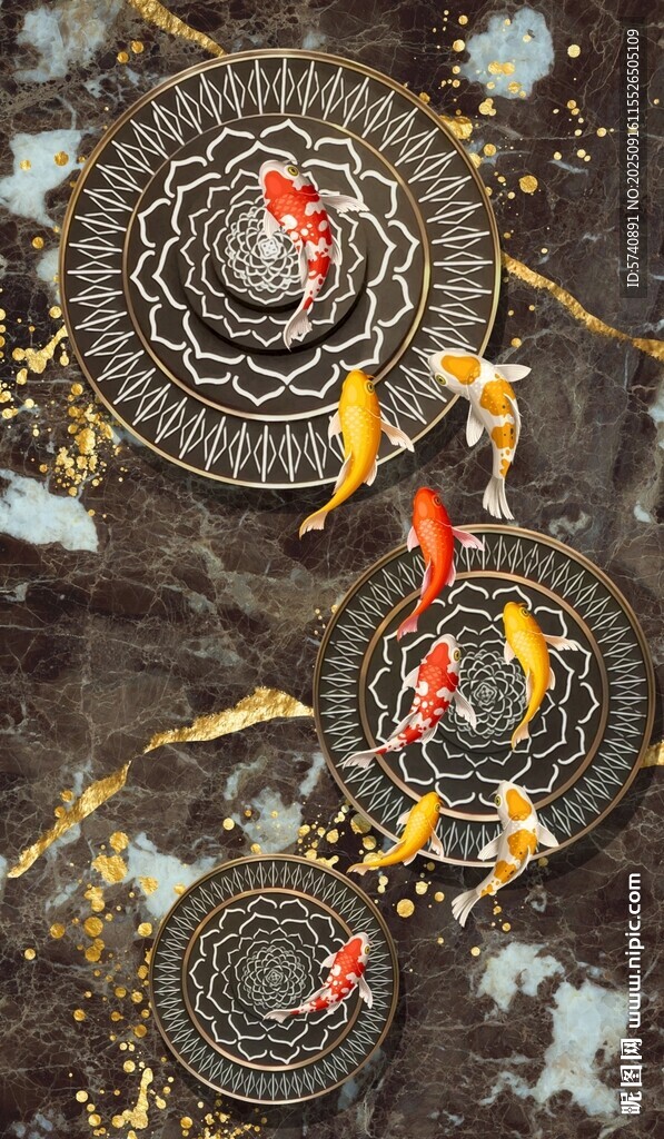 九魚蓮花玄關(guān)