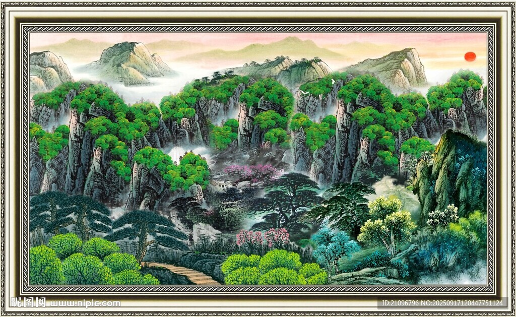 中式山水
