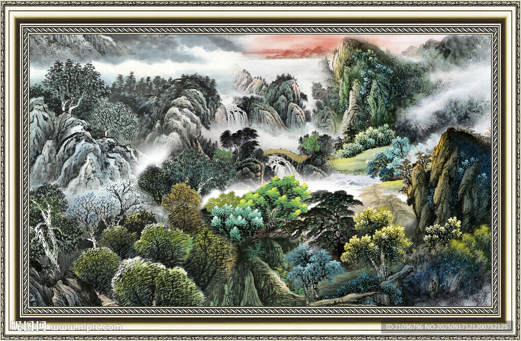 中國(guó)畫風(fēng)景