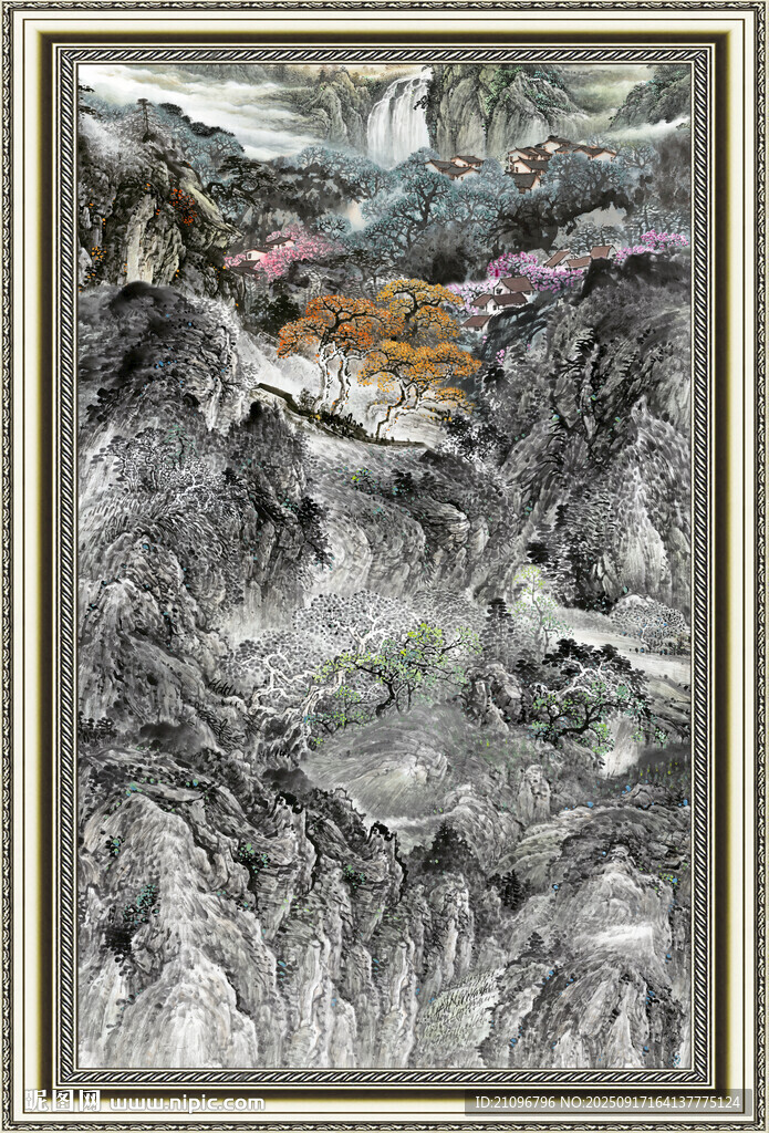 中國(guó)畫(huà)風(fēng)景 