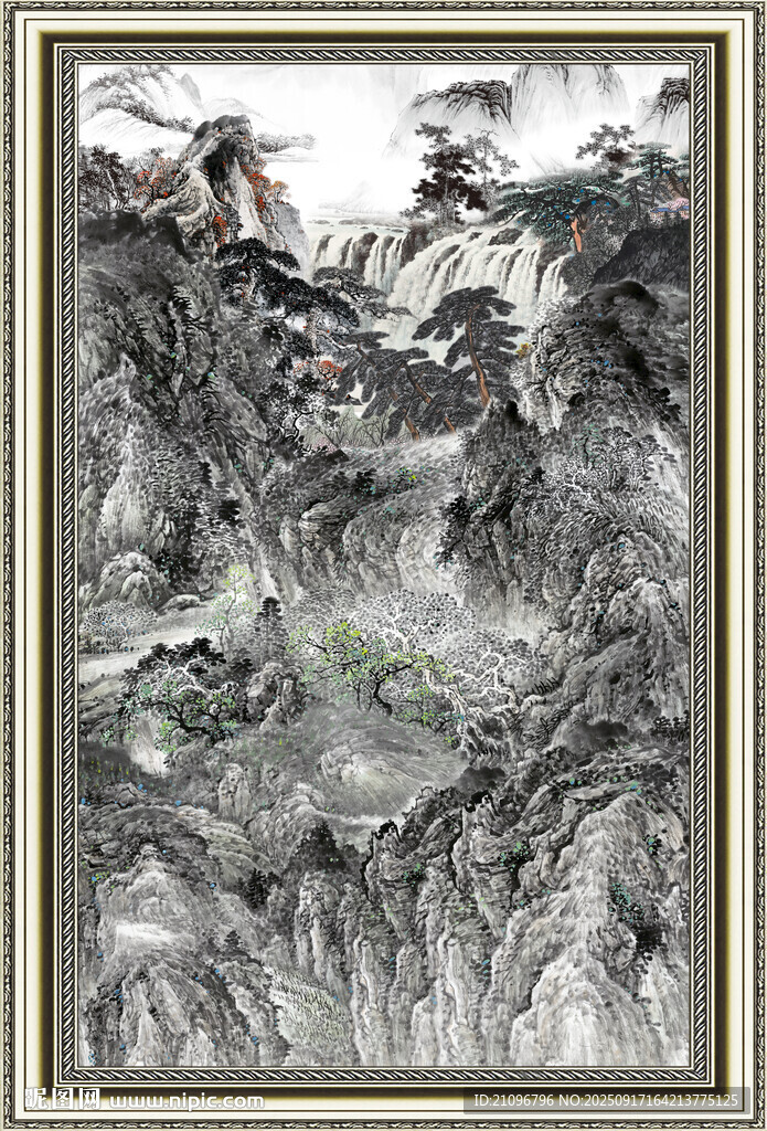 中國(guó)畫風(fēng)景 