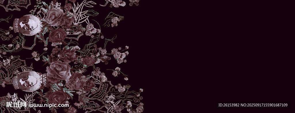 夢幻粉色系花卉特寫