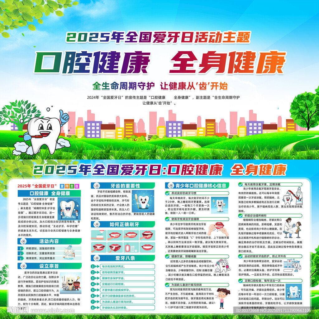2025年全國愛牙日