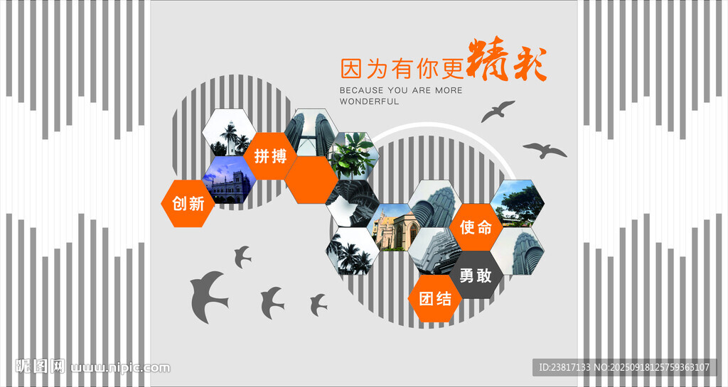 員工文化墻 