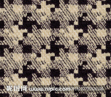 黑白格紋織物紋理圖案
