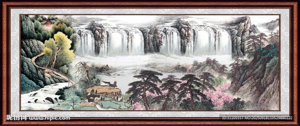山水國(guó)畫景觀