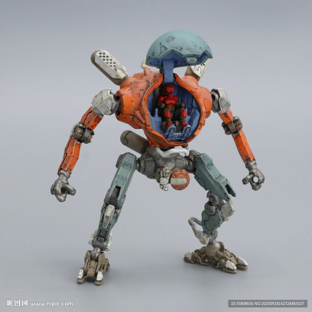 可動機甲3D機器人STL模型
