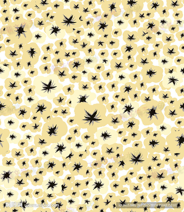 星星圖案背景紋理