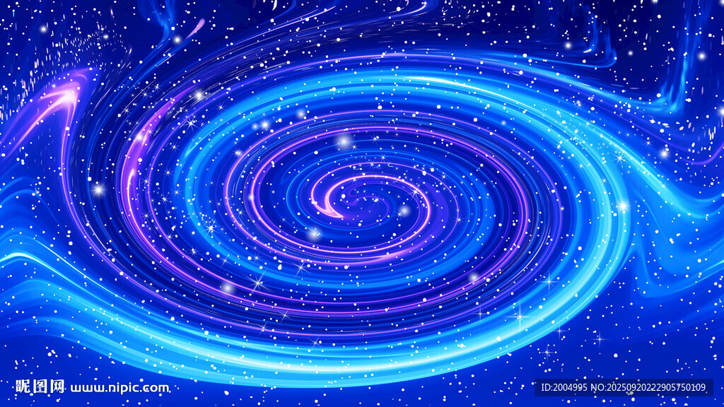 旋渦星空背景