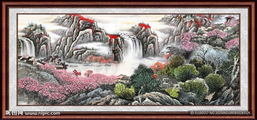 山水花鳥國(guó)畫