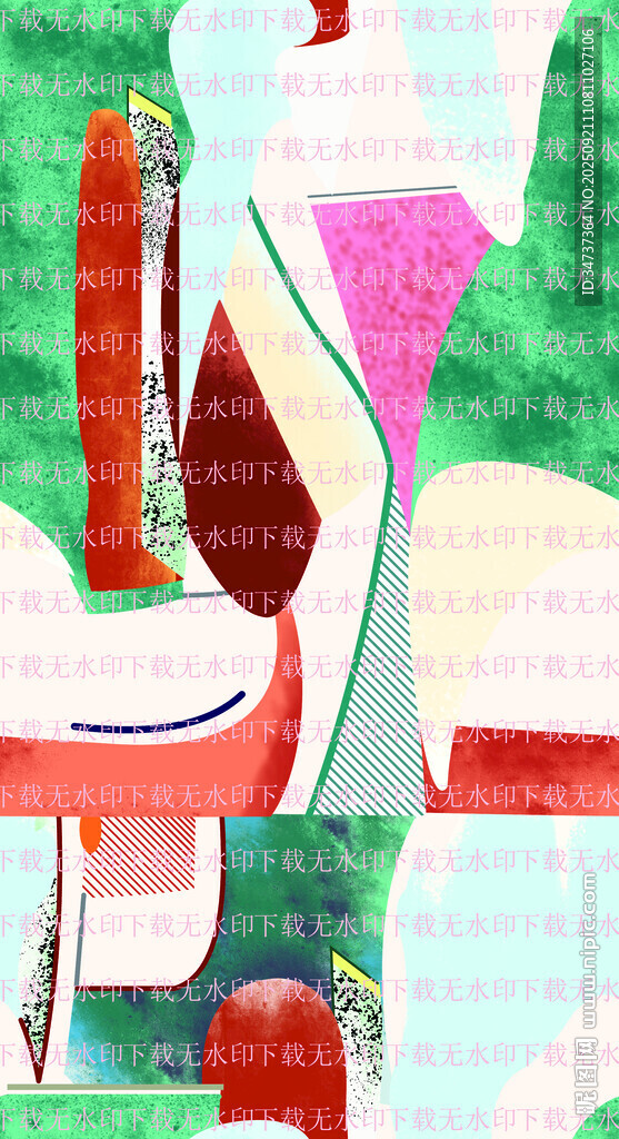 抽象多彩藝術(shù)畫面