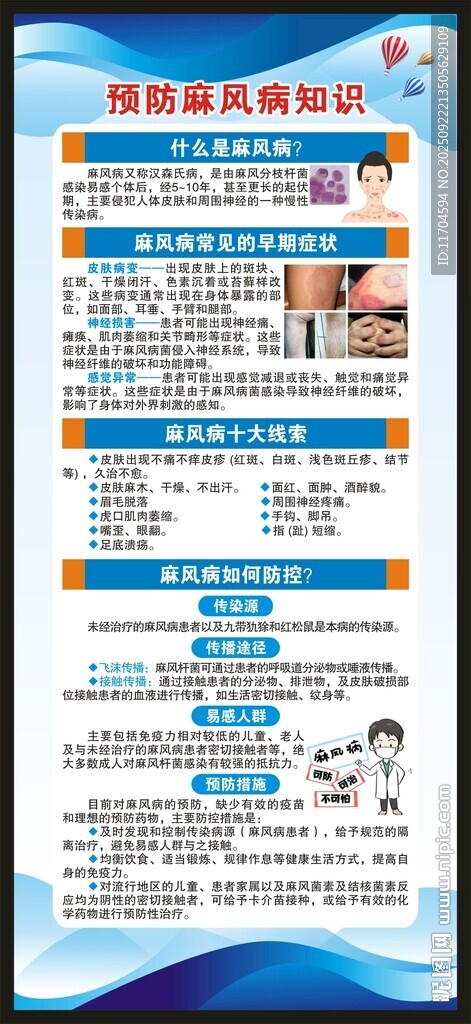 世界防治麻風病日展架