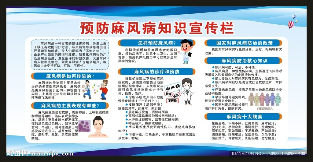 世界防治麻風(fēng)病日宣傳欄