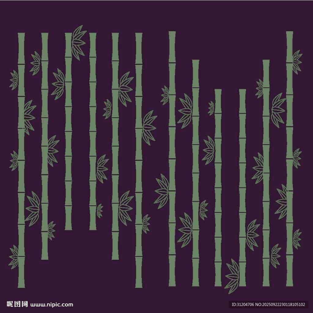 紫色背景竹子圖案紋理
