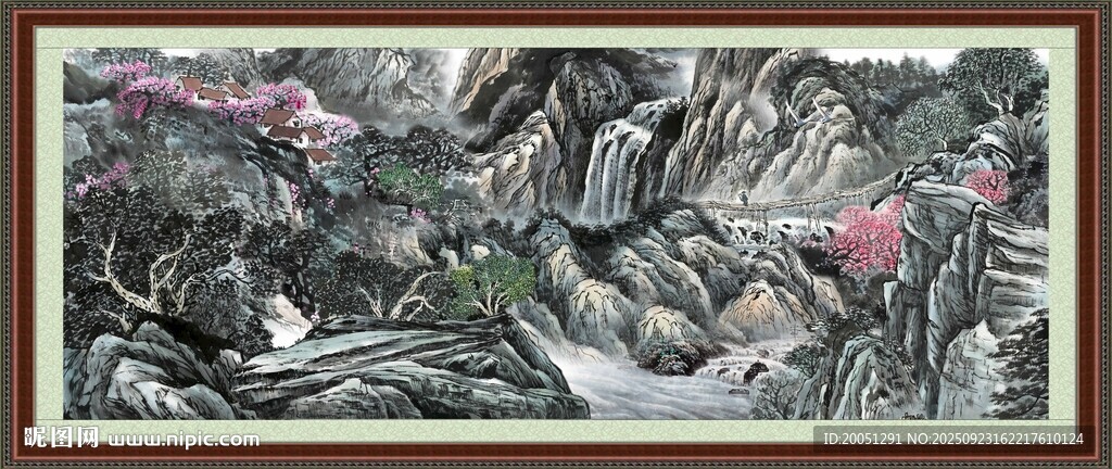 水墨風(fēng)景圖