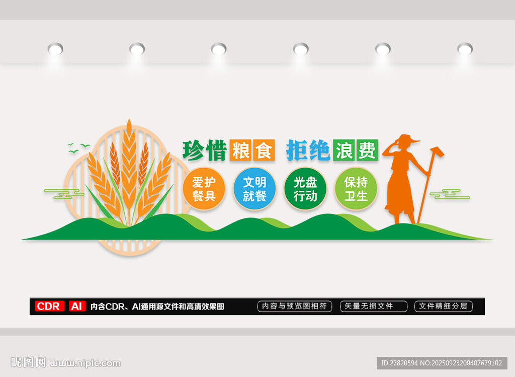 糧食文化墻