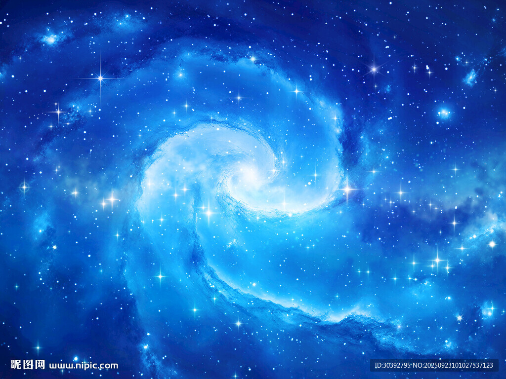 藍色宇宙星空