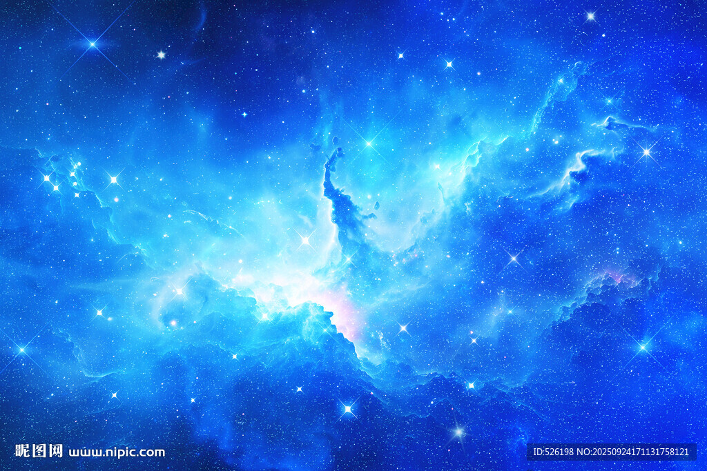 藍(lán)色星空宇宙