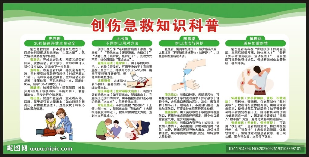 世界急救日宣傳欄
