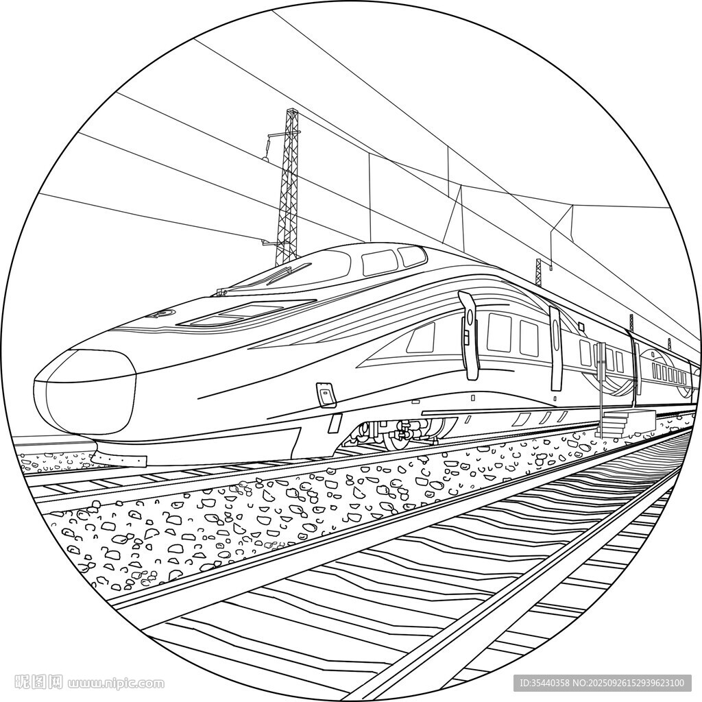 復(fù)興號火車頭