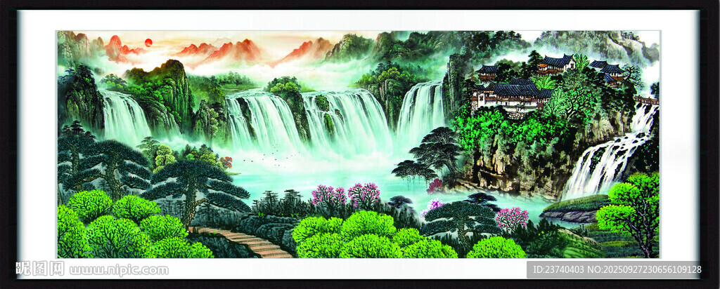 巨幅國畫 