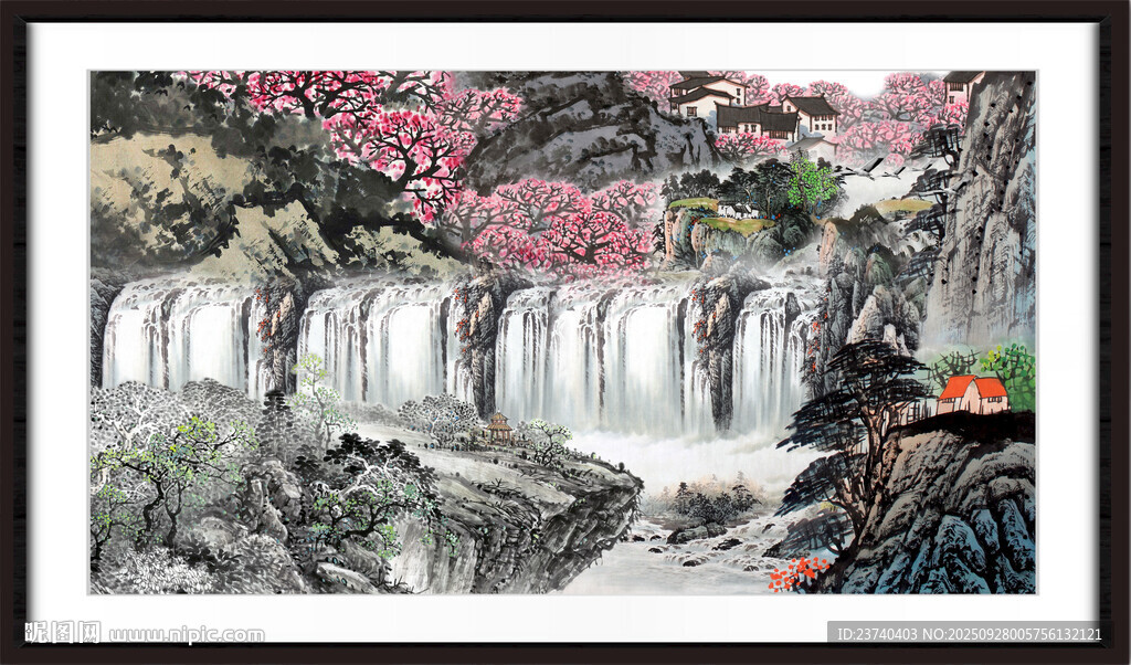 中國畫風(fēng)景 