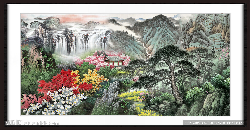 中國畫風(fēng)景 