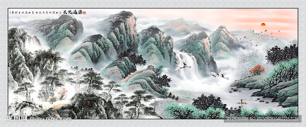 國畫源遠(yuǎn)流長