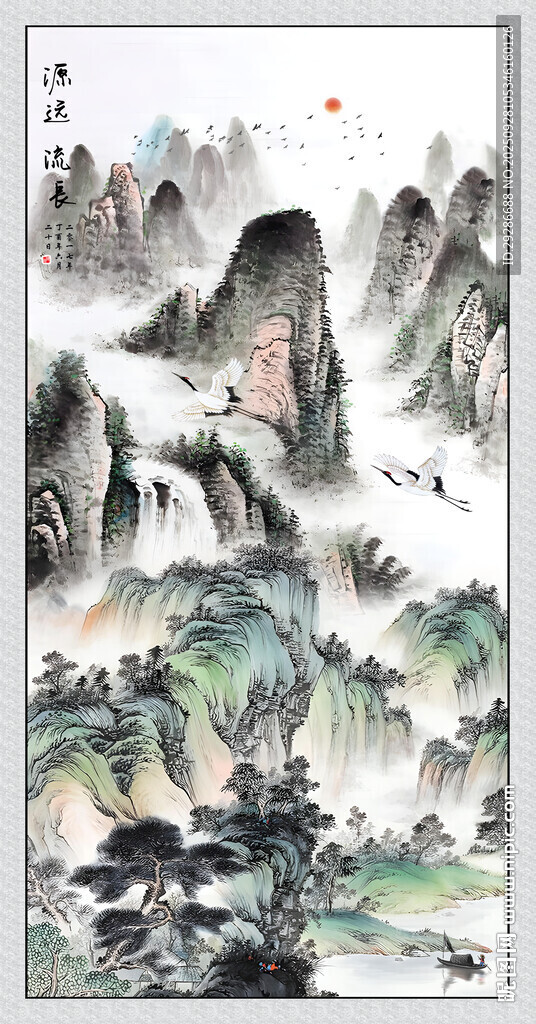玄關畫源遠流長