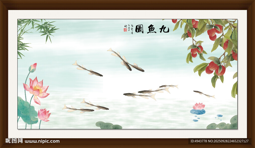 九魚圖