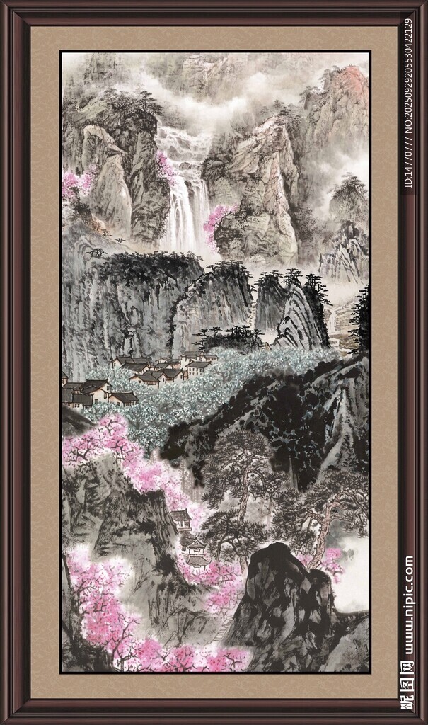 山水風(fēng)景畫 