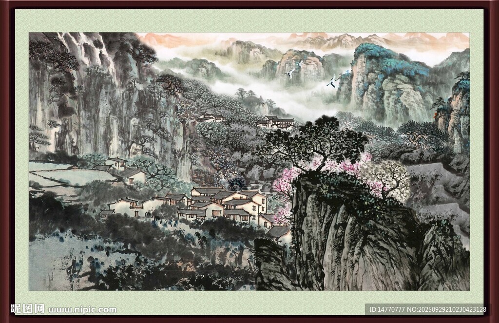 水墨山水