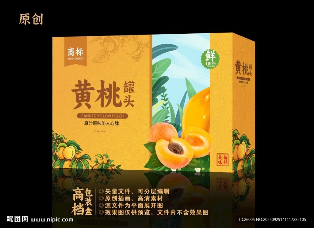 黃桃包裝箱