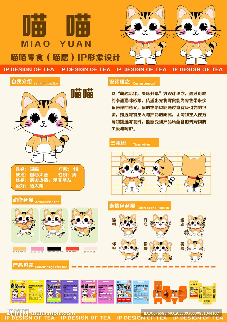 IP貓吉祥物