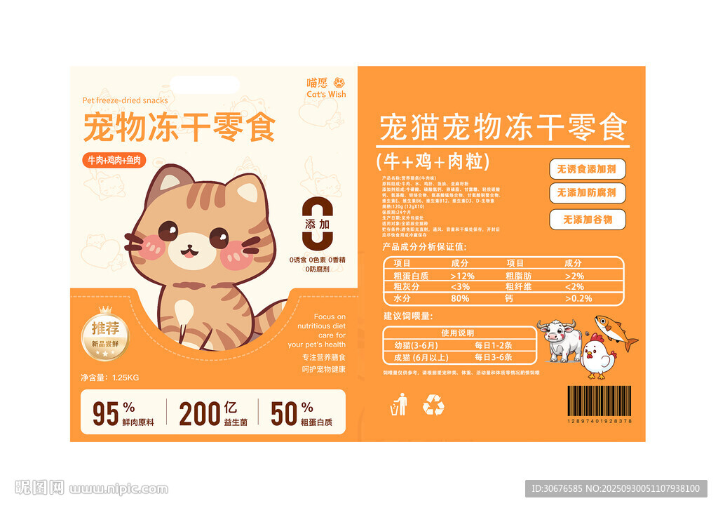 貓咪主食罐包裝設(shè)計(jì)展示
