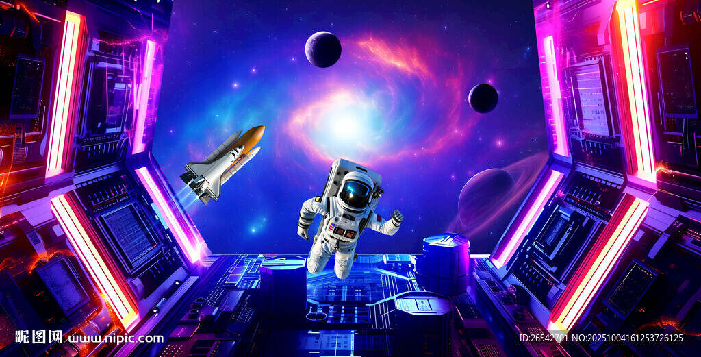星空賽博朋克