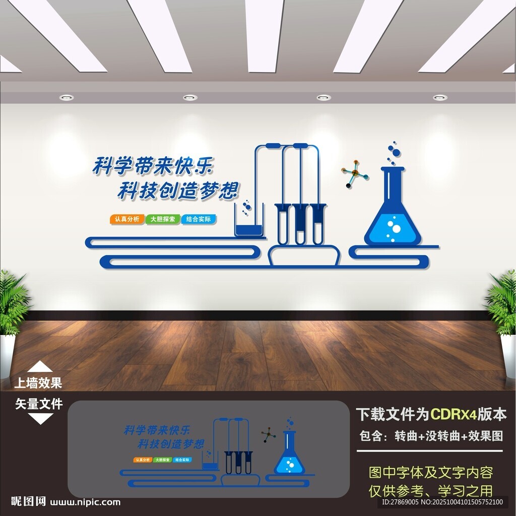 化學(xué)實(shí)驗(yàn)室文化墻