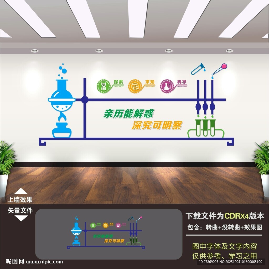 化學(xué)實(shí)驗(yàn)室文化墻