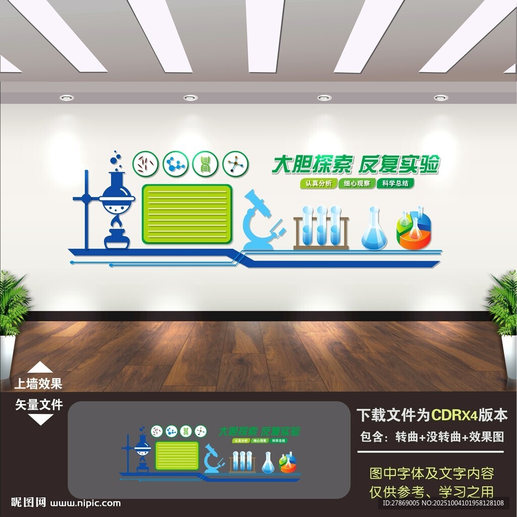 生物實(shí)驗(yàn)室文化墻