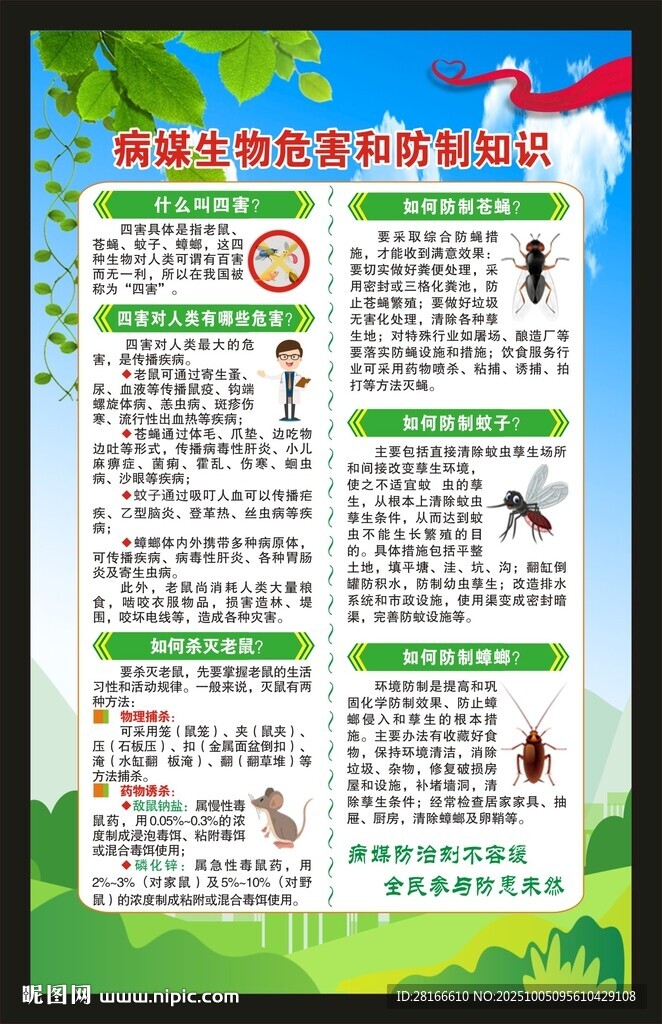 愛國衛(wèi)生月海報(bào)