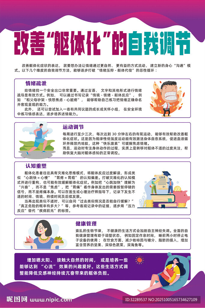 改善軀體化的自我調(diào)節(jié)