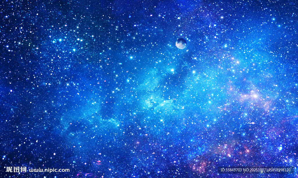 藍(lán)色星空?qǐng)D