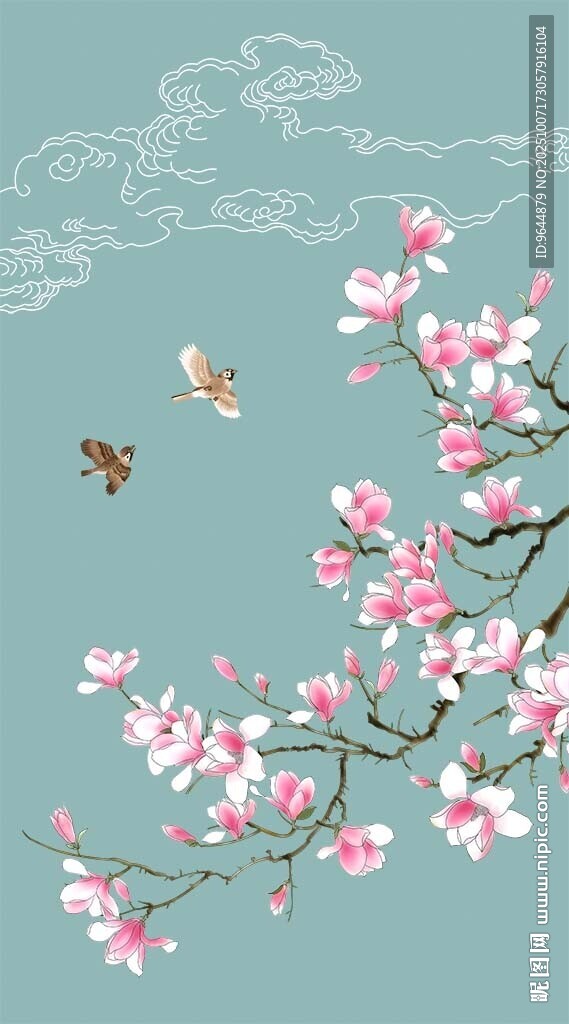 新中式花鳥