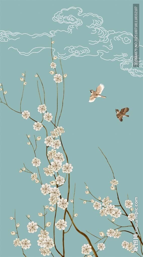 手繪花鳥