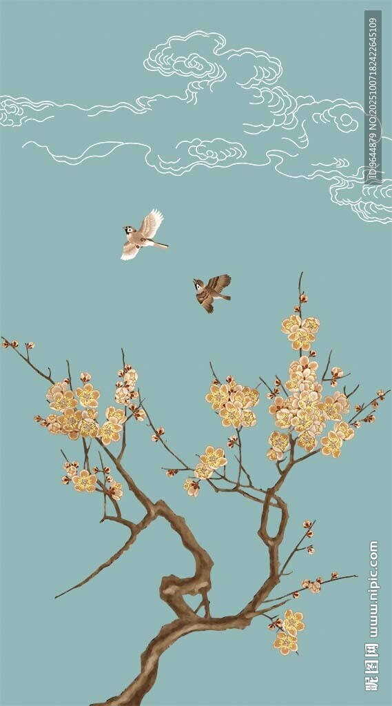 新中式花鳥
