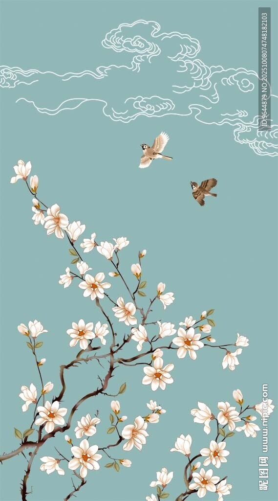 手繪花鳥