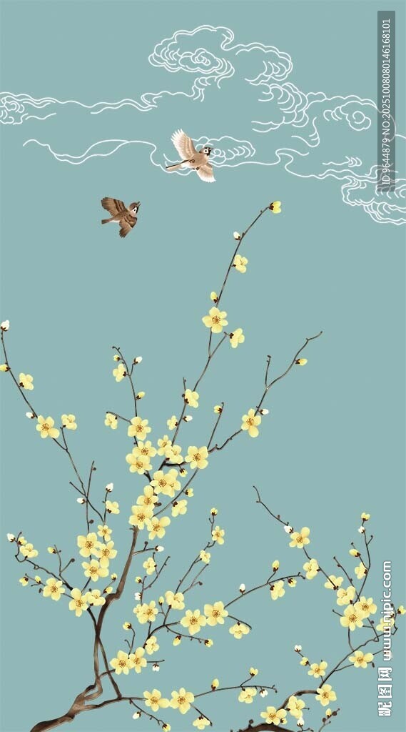 新中式花鳥